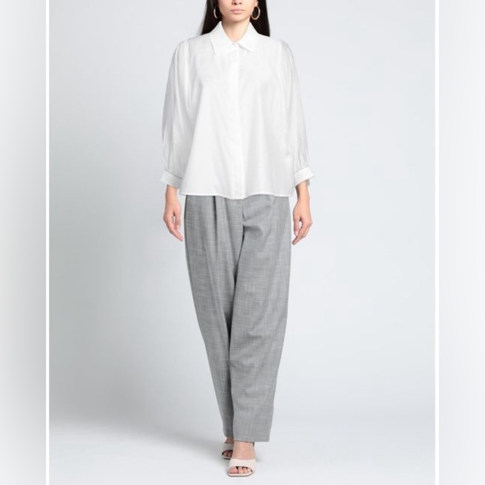 Peserico Women’s White Shirt, Size IT 40/ US 4